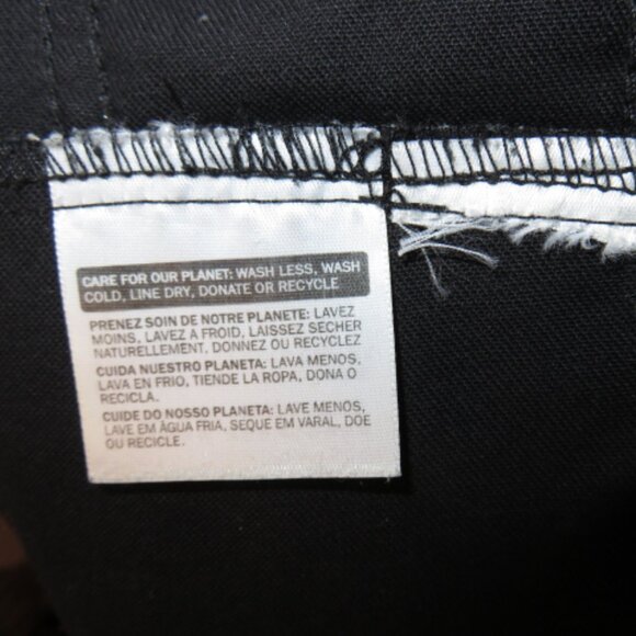 Levis Commuter Trucker Messenger Jacket Black Zip Out Hood Back Pockets Mens XL - Picture 9 of 16